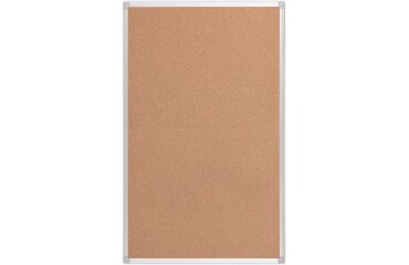 Tablon de corcho reciclado enamarcado aluminio anodizado 1200X900