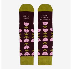 Calcetines "Ser la guapa de la familia no es fácil" DramaQueen
