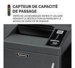 Destructeur Fellowes Powershred 425HS - coupe croisée
