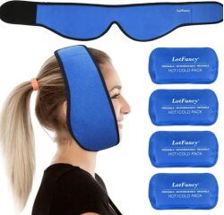 Mauris Relief headband with gelpacks
