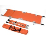 Brancard Orange pliable en longueur et largeur - toile plastifiée