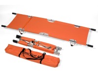 Brancard Orange pliable en longueur et largeur - toile plastifiée