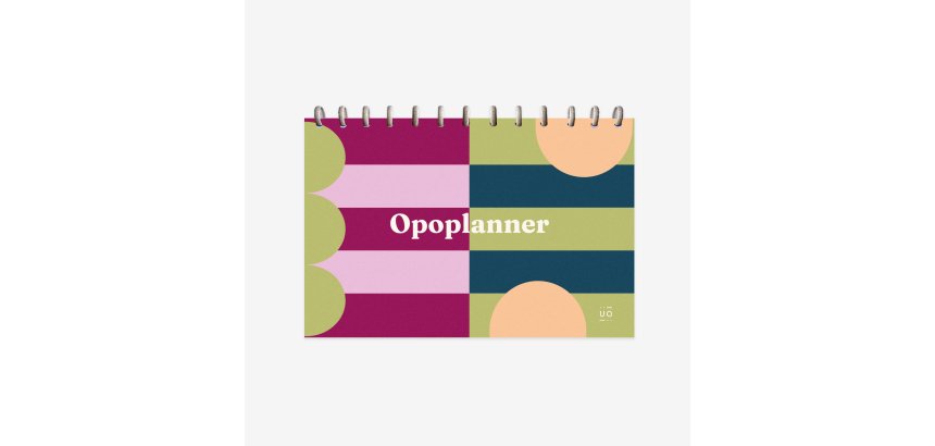 UO Organizador semanal "Opoplanner" , 18X28 CM