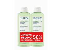 Ducray extra doux shampoo 2x400ml promo -50 2m produit