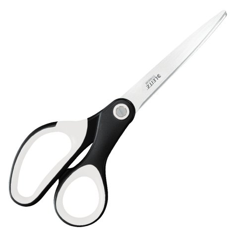 Tijeras de oficina de titanio Leitz WOW 205 mm - Negro