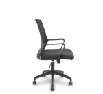 
Silla Ergo535 negra basculante respaldo malla negro asiento tela negro ruedas nailon