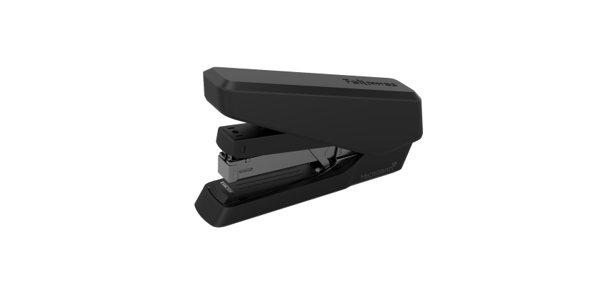 Grapadora EasyPress LX870 Fellowes negra Microban. Carga completa