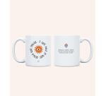 Taza "Y que pase lo que tenga que pasar" 350ml, cerámica 
