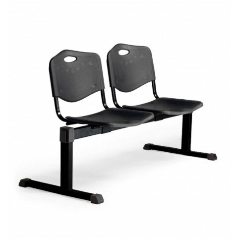 Bancada Cenizate PVC - Negro