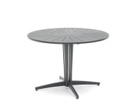 Table d'extérieur ronde OUDON - structure aluminium