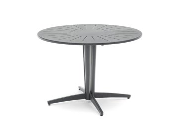 Ronde tafel OUDON in aluminium