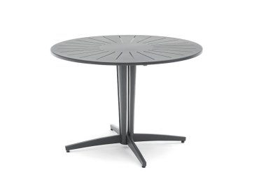 Table ronde OUDON en aluminium