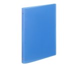 Classeur 4 anneaux plastifié Viquel Propyglass - A4 - Dos 2,5 cm – couleur bleu
