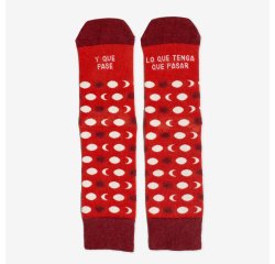 Calcetines "Y que pase lo que tenga que pasar" Karma talla 36-41