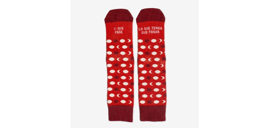 Calcetines "Y que pase lo que tenga que pasar" Karma talla 36-41