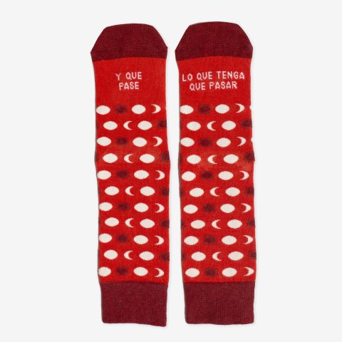 Calcetines "Y que pase lo que tenga que pasar" Karma talla 36-41