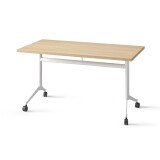 Inklapbare tafel POLLY, L.140 x D.70 cm, eiken blad