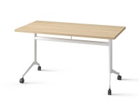 Table rabattable POLLY L.140 x P.70 cm Plateau Chêne