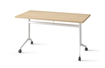Table rabattable POLLY L.140 x P.70 cm Plateau Chêne