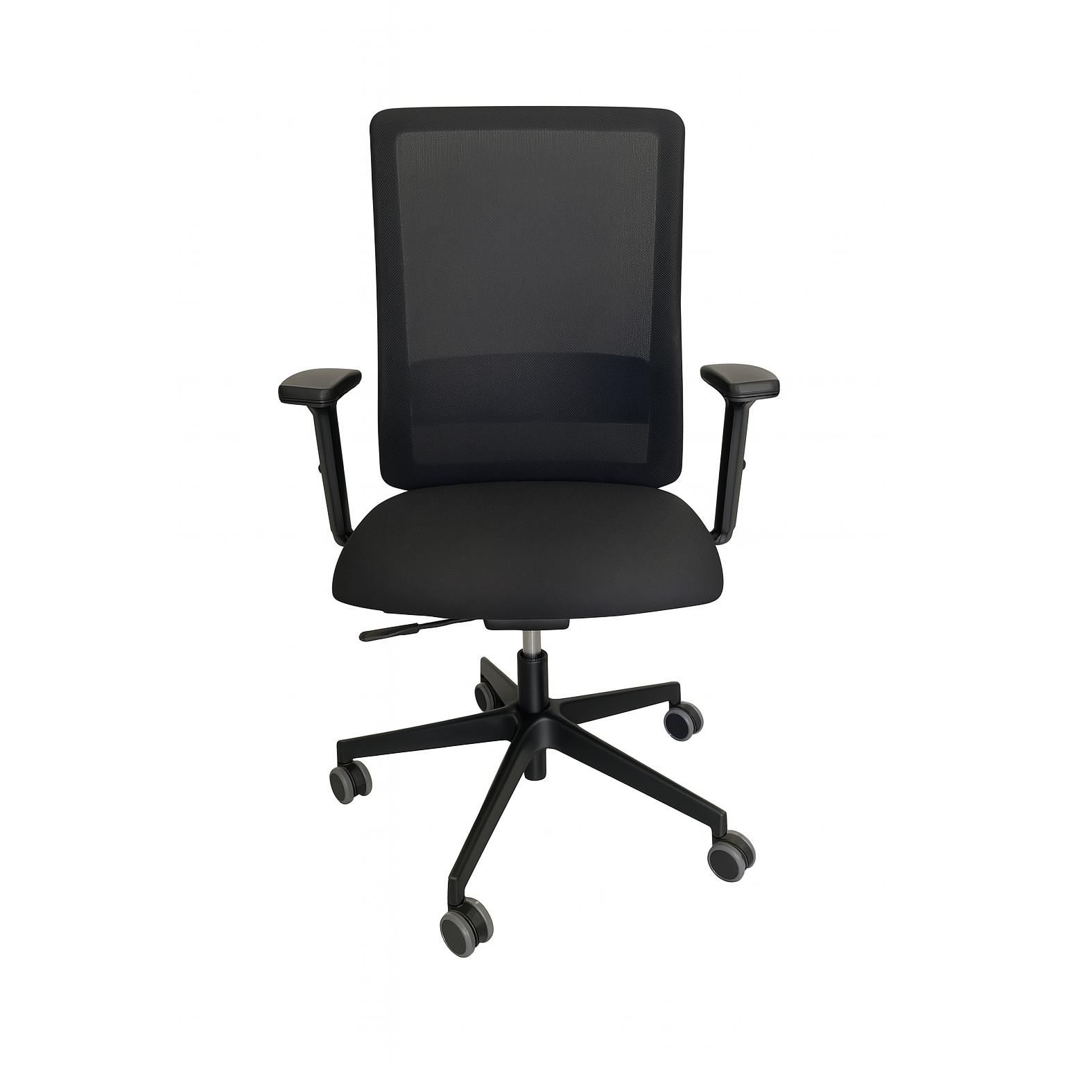 Ergonomischer Bürostuhl AXIS - mit 3D-Armlehnen - verstellbare Sitztiefe - Synchronmechanismus