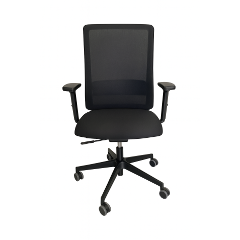 Ergonomischer Bürostuhl AXIS - mit 3D-Armlehnen - verstellbare Sitztiefe - Synchronmechanismus