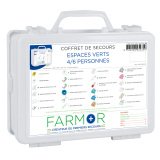 Coffret de secours Espaces verts 4/6 personnes