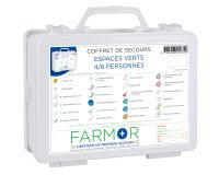 Coffret de secours Espaces verts 4/6 personnes