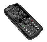 Hammer Rock 2G 2.4" IP68 Black Teléfono Ultrarresistente.