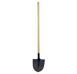 Pelle ronde col de cygne 27 cm avec manche en bois FSC® 100 %