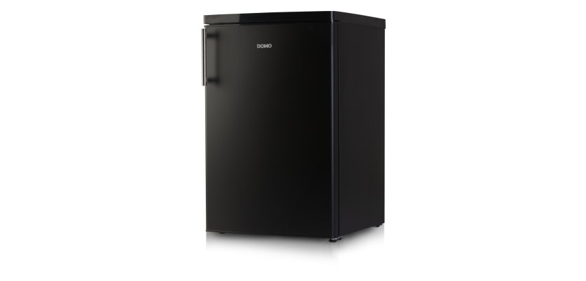 DOMO Kühlschrank mit Gefrierfach - D - 108 L - mattschwarz