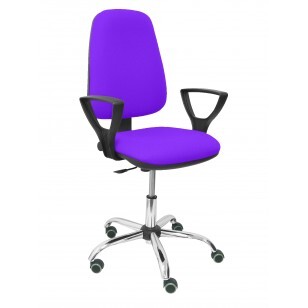 Silla Socovos bali amarillo brazos fijos - Lila