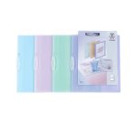 Chemise de présentation V-CLIP - A4 - polypropylène - PROPYSOFT PERSO VIQUEL - Coloris assortis