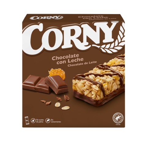 Barritas Corny chocolate 25 g - Caja 6 Unidades