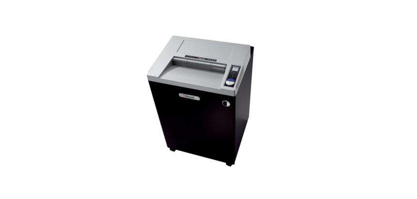 Destructeur de documents manuel Rexel RLWX25 - large entrée - P4 - coupe croisée