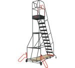 Escabeau à immobilisation automatique 12 marches 150 kg