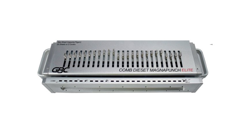 Set peines para canutillos de plástico GBC Magnapunch Elite