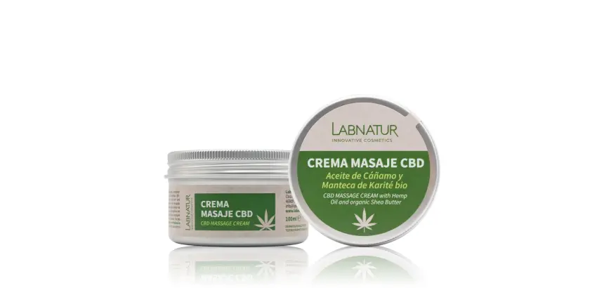 Crema Masaje CBD 100ml Labnatur
