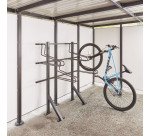 Kit 3 barres de liaison pour support vélo sur pied M097C2 ou M097C4 NE PEUT ETRE VENDU SEUL
