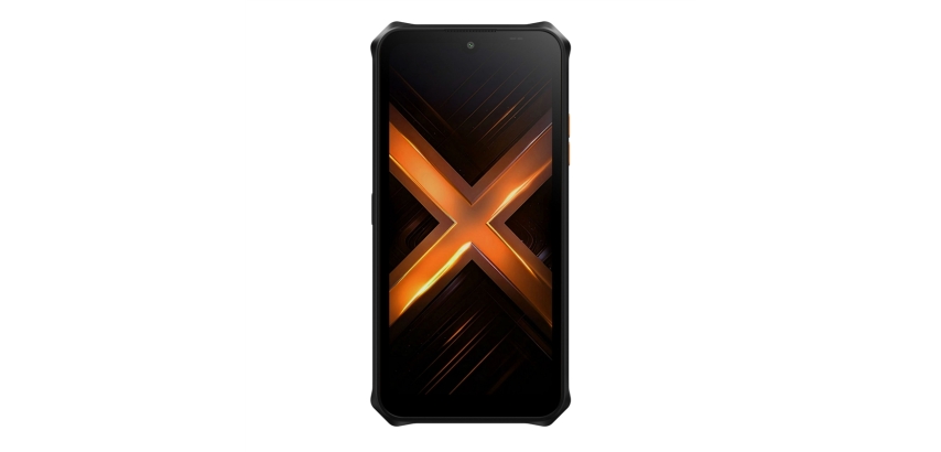 Hammer Energy X2 5G 6" VoLTE 8+(8)+256GB Black-Orange Smartphone rugerizado