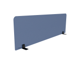 Ecran de séparation acoustique pour bureau Agathe Flexmute - avec fixations socle H 50 cm