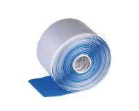 Pansement auto-adhésif  à découper bleu détectable 4,5 m x 6 cm en mousse bleu