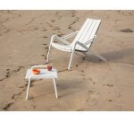 Couchtisch, Fußstütze, für den Außenbereich OUDON aus Aluminium