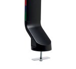 Brazo SmartFit™ de ahorro de espacio para dos monitores