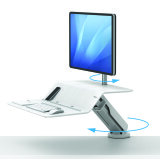 Estación de trabajo Sit-Stand Lotus™ RT Blanco Fellowes doble