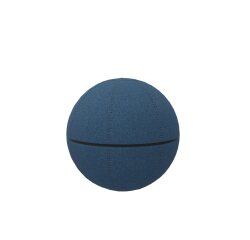 Ballon ergonomique Office Ballz Götessons 65 cm, tissu Mica avec zip noir