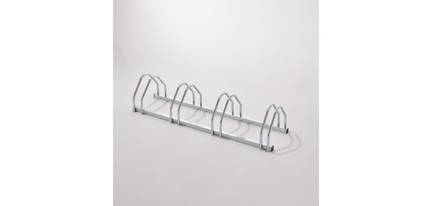 Râtelier 4 vélos - 3 largeurs de pneus différentes