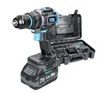 Taladro Percutor Profesional BRUSHLESS 3.0 AH 21V