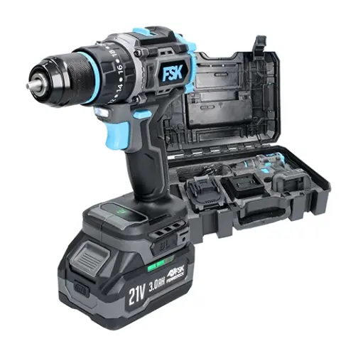 Taladro Percutor Profesional BRUSHLESS 3.0 AH 21V