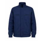 Chaqueta con cremallera, 65 % poliéster, 35 % algodón