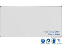 Tableau blanc émaillé UNITE PLUS 100x200cm